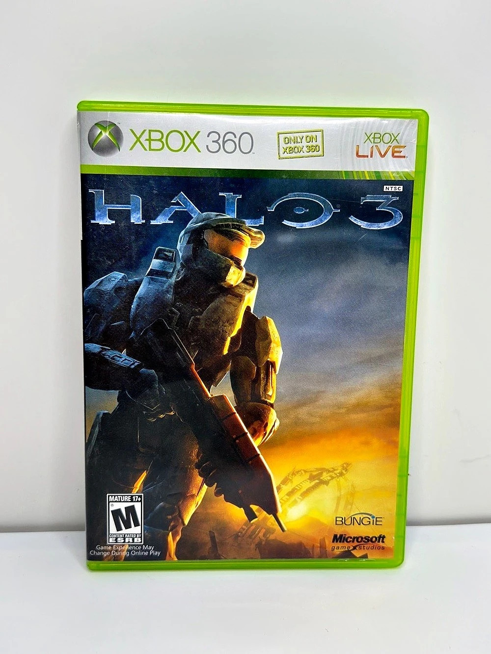 Halo 3 Xbox 360 Video Game Original Edition Disc & Case